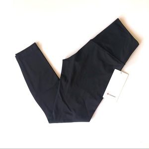 New Lululemon 25” Black Align Leggings Size 6